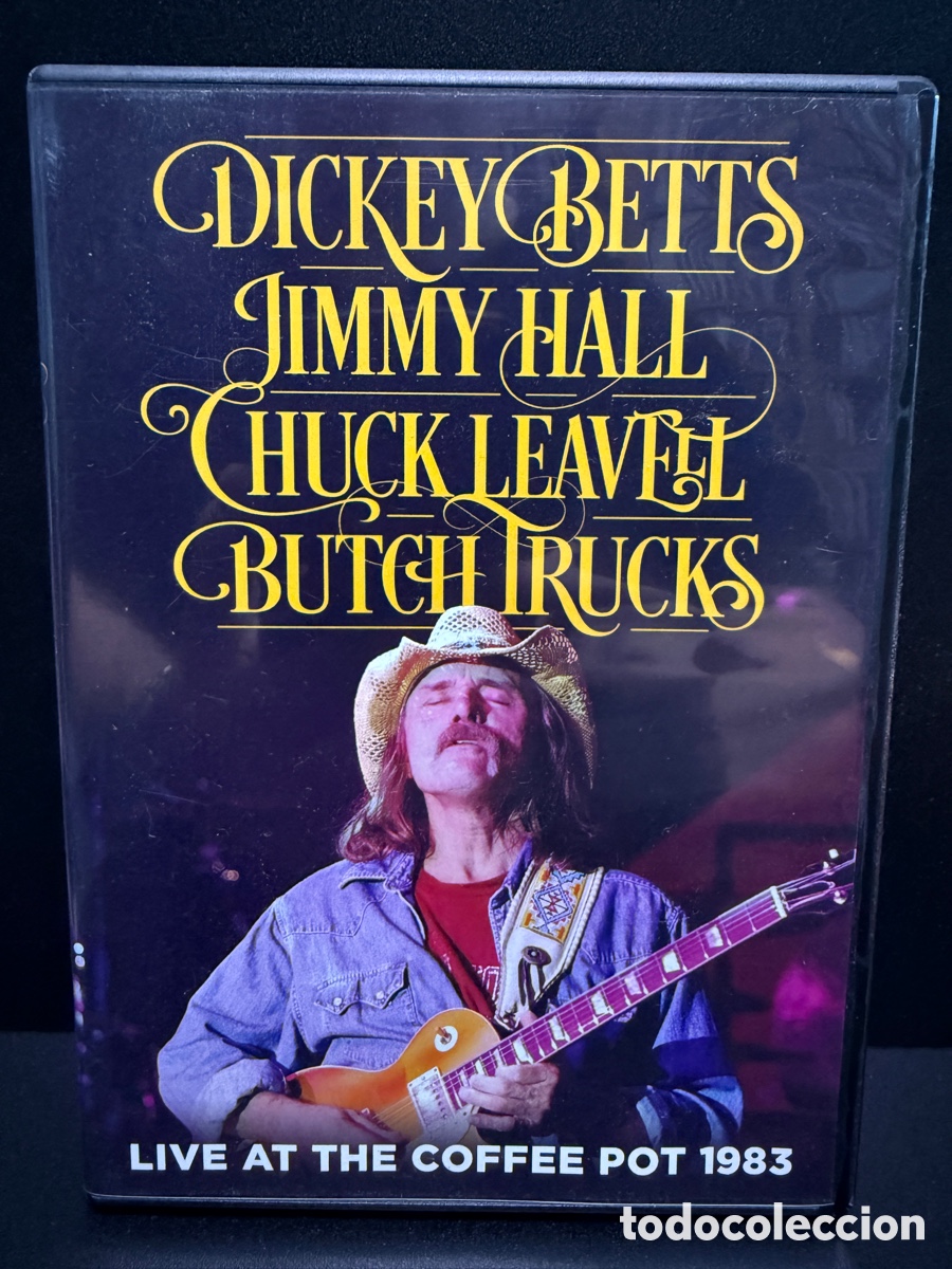 V&iacute;deos y DVD musicales: Dickey Betts, Jimmy Hall, Chuck Leavell, Butch Trucks - Live At The Coffee Pot 1983 (DVD)