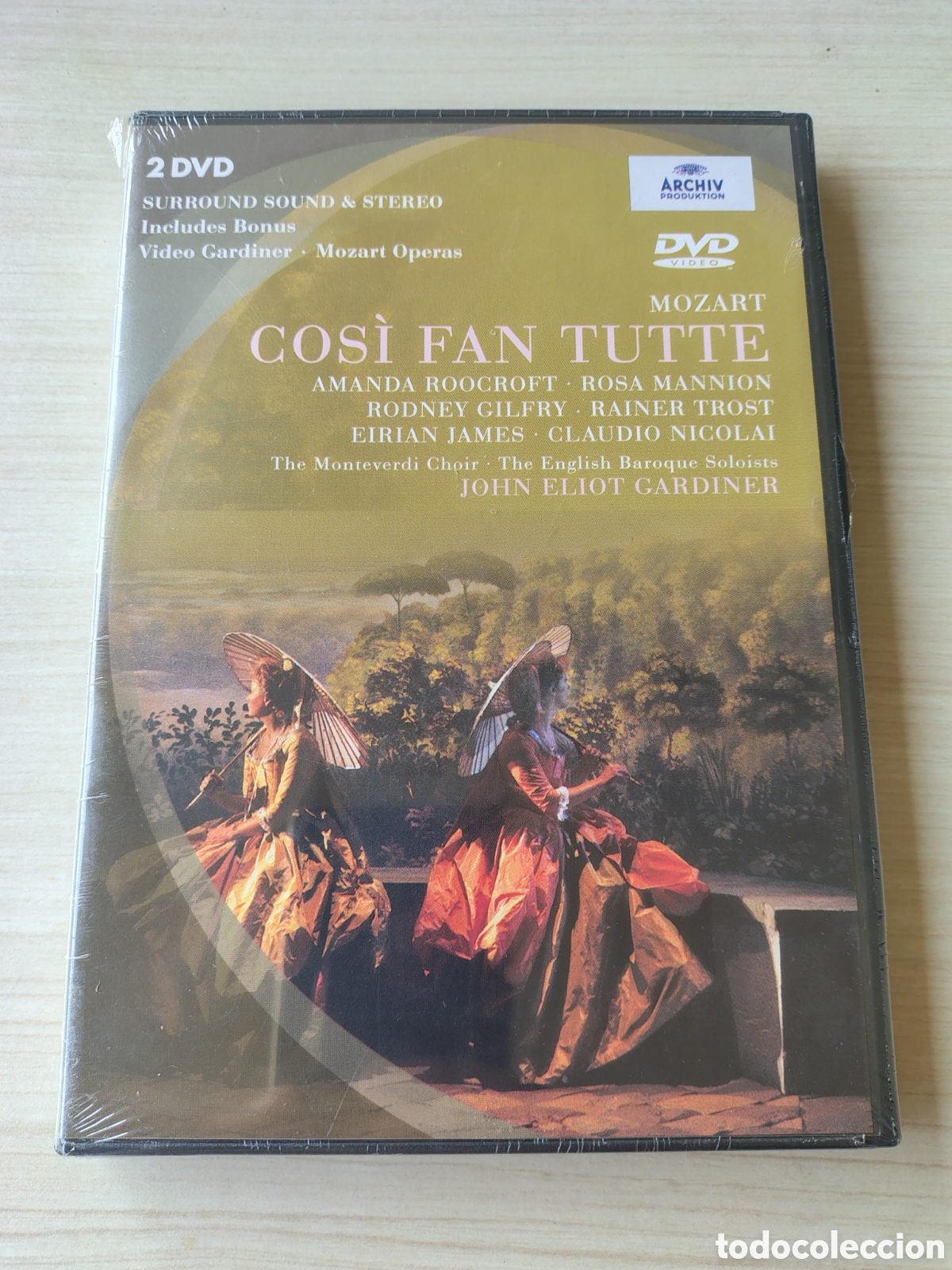 V&iacute;deos y DVD musicales: COSI FAN TUTTE 2DVD NUEVO PRECINTADO ( 1993 ARCHIV 2002 ) MOZART