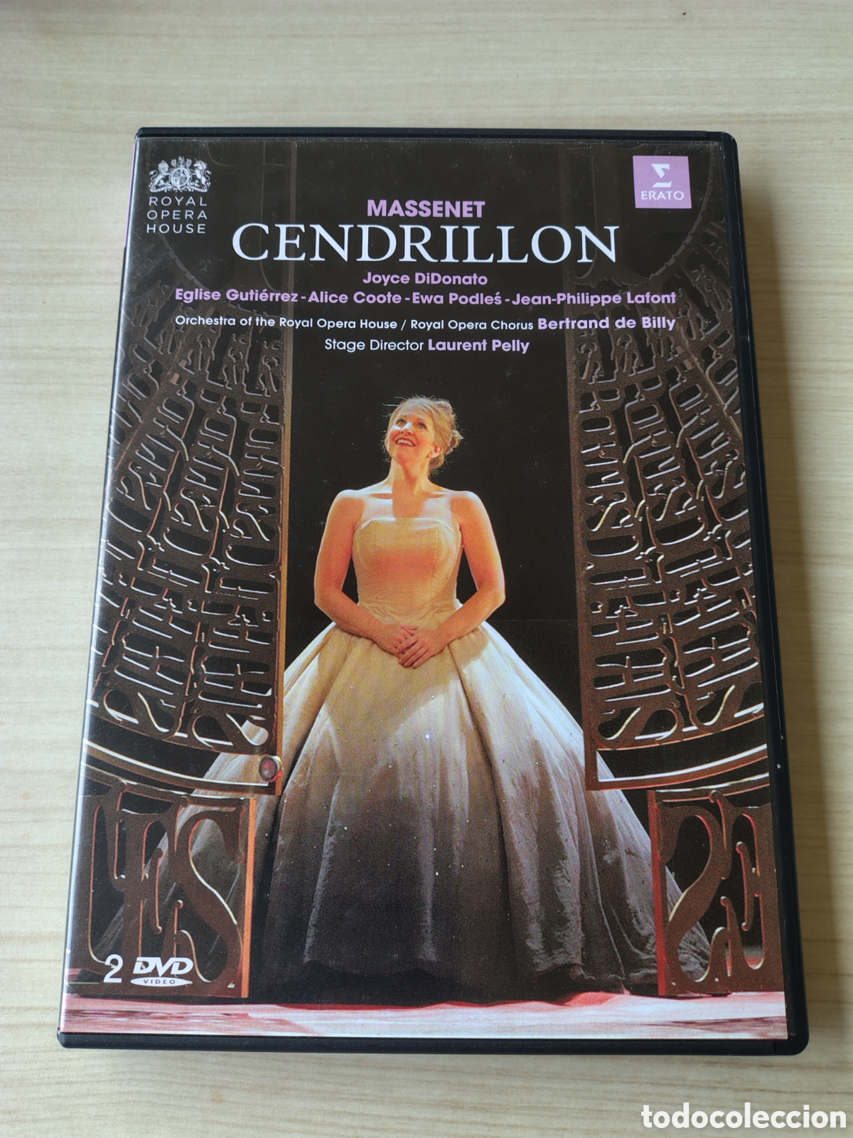 V&iacute;deos y DVD musicales: CENDRILLON Jules MASSENET 2DVD ( 2011 ERATO WARNER ) 148 MNTS
