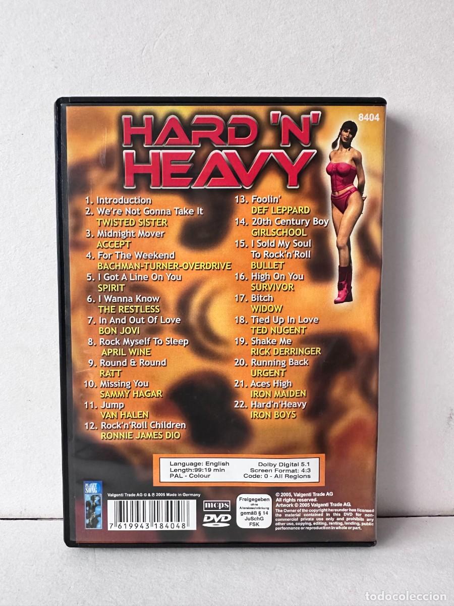 V&iacute;deos y DVD musicales: Various - Hard N Heavy (DVD) - Foto 2