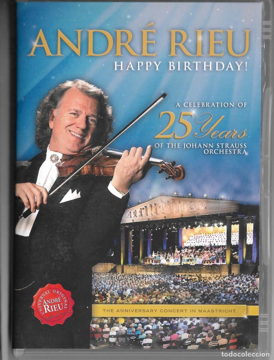 V&iacute;deos y DVD musicales: DVD ANDRE RIEU CONCIERTO 25 ANIVERSARIO ORQUESTA JOHAN STRAUSS EN MAASTRICHT