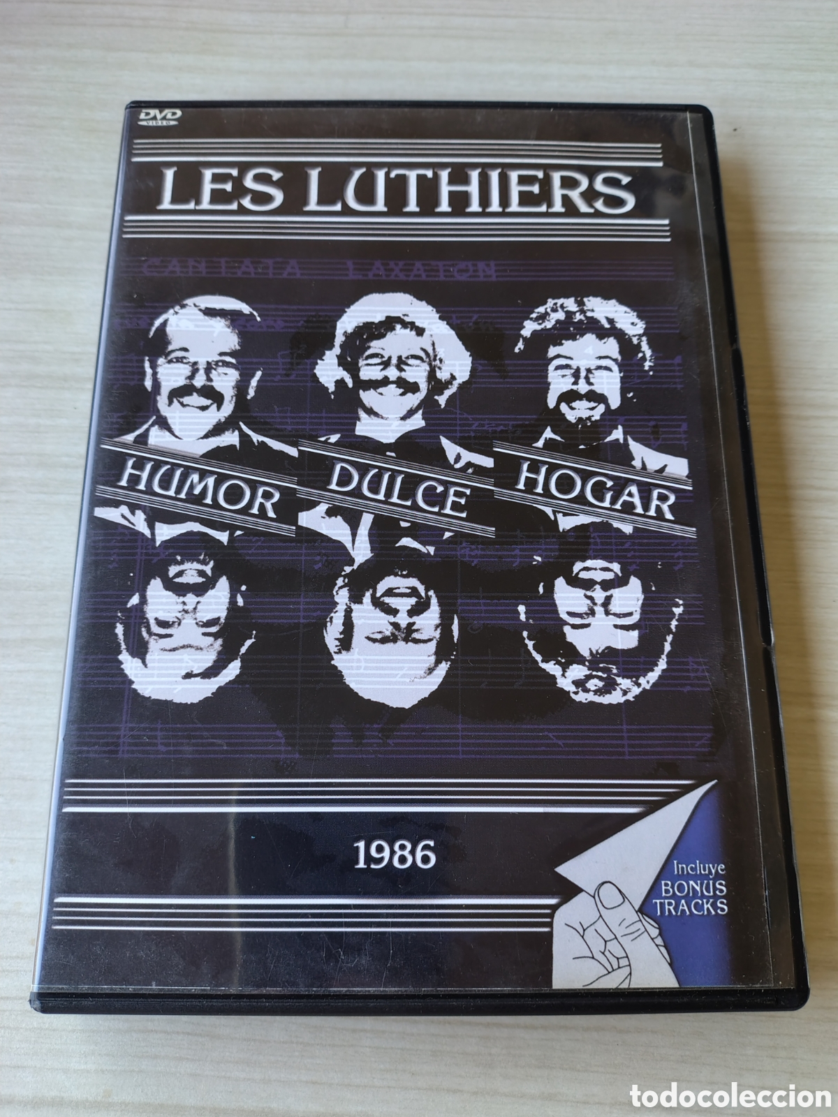 V&iacute;deos y DVD musicales: LES LUTHIERS Humor Dulce Hogar ( 1986 DISCMEDI 2003 ) 109 MINUTOS