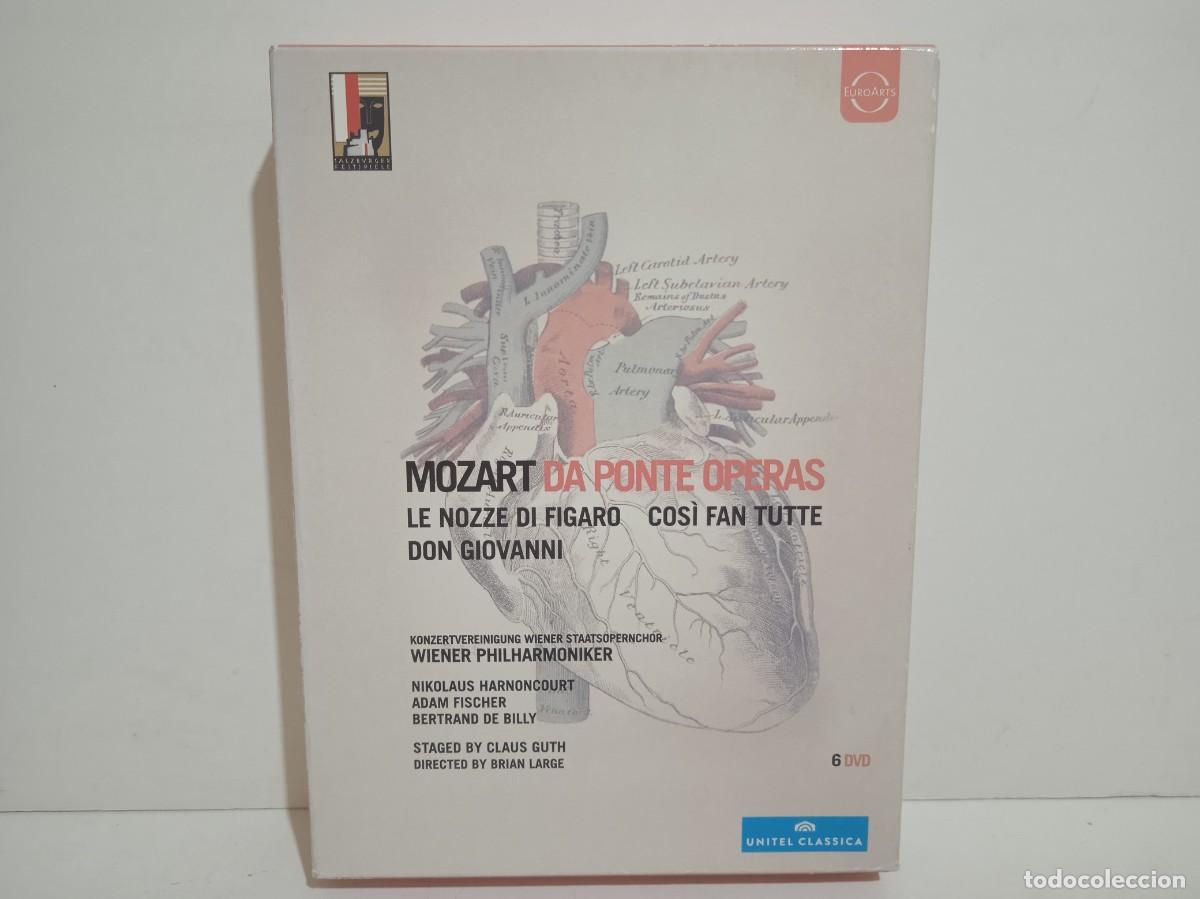 V&iacute;deos y DVD musicales: Mozart: Da Ponte Operas 6 x DVD Set - 2011 - Unitel Classica - Austria - DESCATALOGADO
