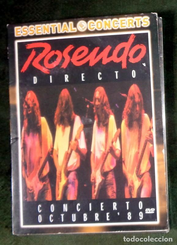V&iacute;deos y DVD musicales: DVD COLECCI&Oacute;N ESSENTIAL CONCERTS CONCIERTO ROSENDO. SALA J&Aacute;CARA MADRID Octubre 1989