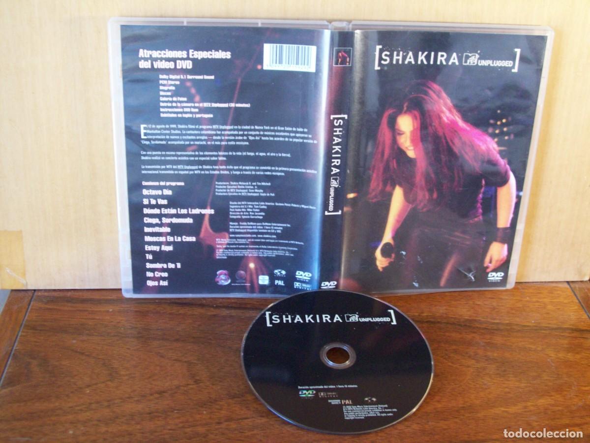 V&iacute;deos y DVD musicales: SHAKIRA - UMPLUGGED - DVD VIDEO MUSICAL
