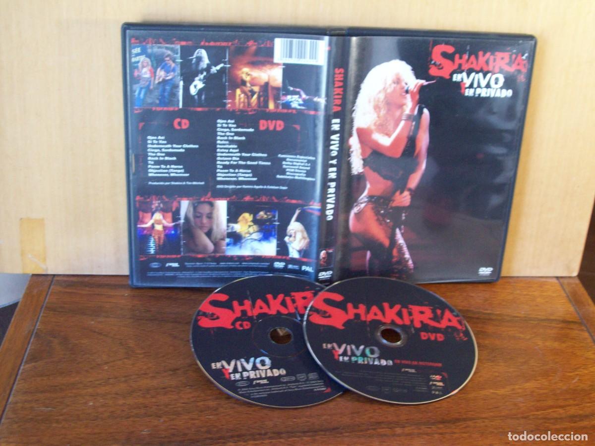 V&iacute;deos y DVD musicales: SHAKIRA - EN VIVO Y EN PRIVADO - CD + DVD VIDEOS MUSICALES