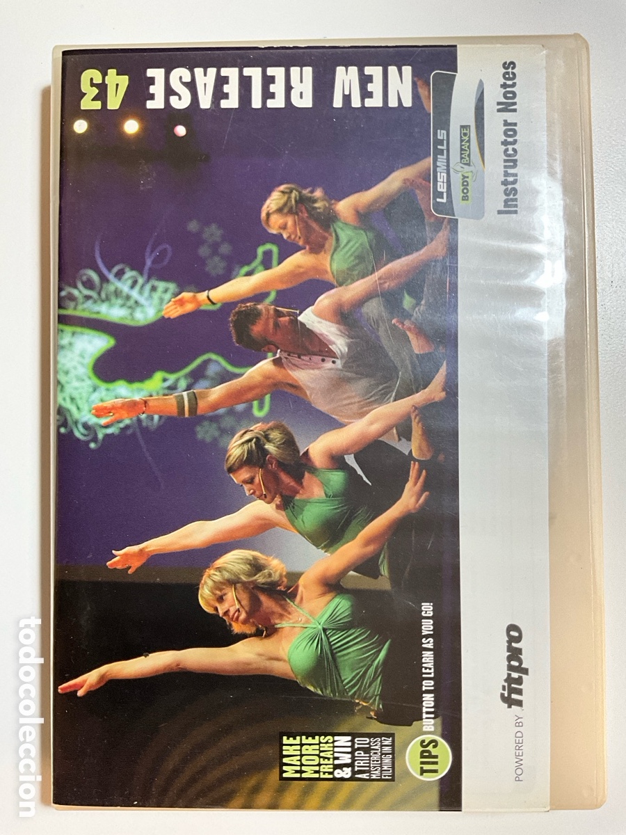 V&iacute;deos y DVD musicales: LES MILLS BODY BALANCE VOL. 43
