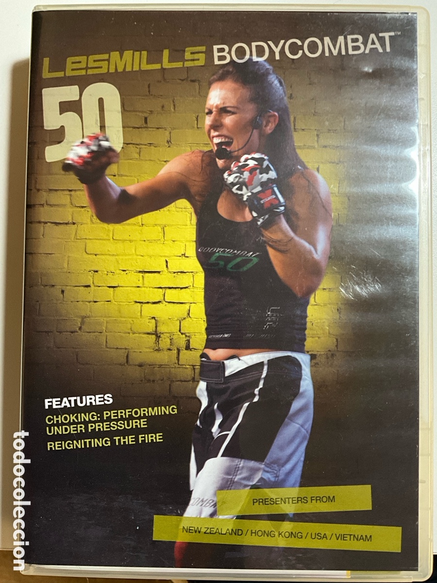 V&iacute;deos y DVD musicales: LES MILLS BODY COMBAT VOL. 50