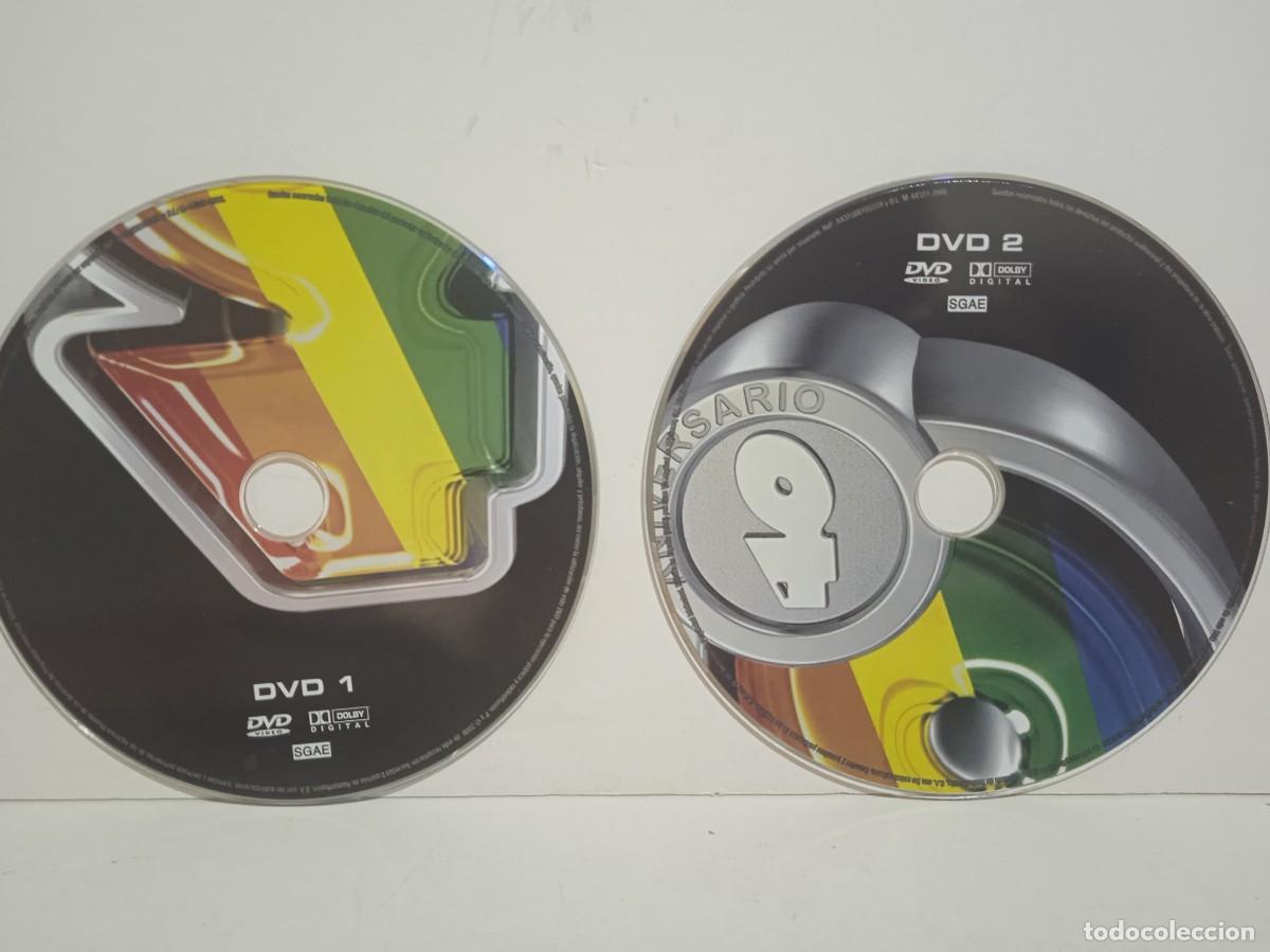 V&iacute;deos y DVD musicales: Los N&ordm;1 De 40 En Concierto - 2 x DVD - 2006 - SOLO INCLUYE LOS DISCOS