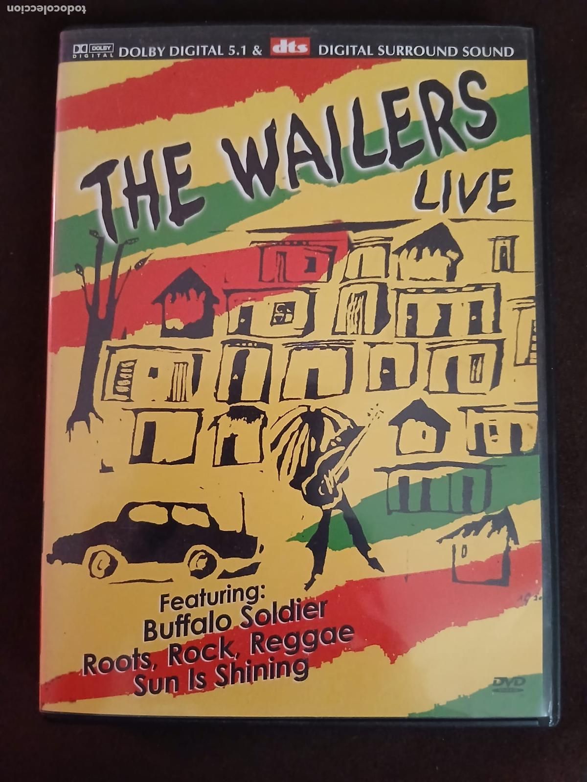 V&iacute;deos y DVD musicales: The Wailers Live. DVD concert