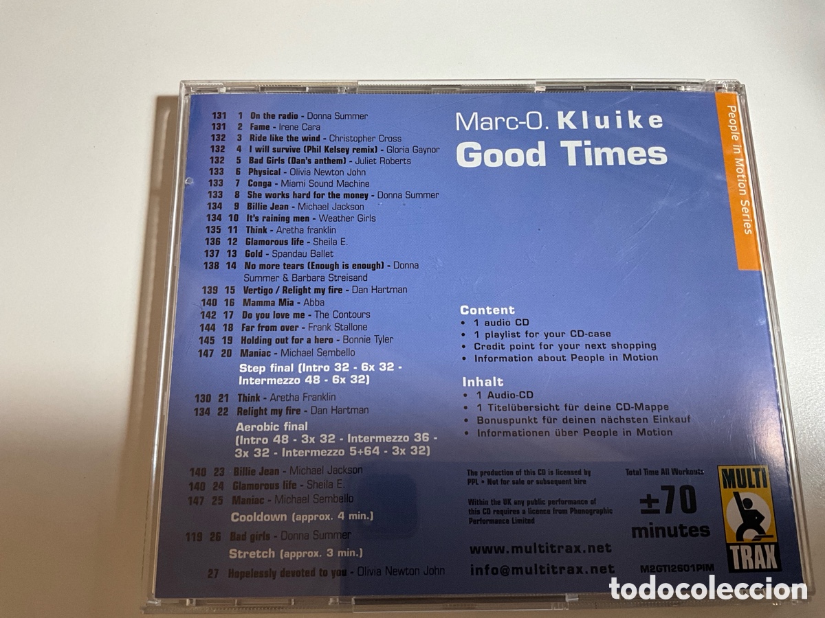 V&iacute;deos y DVD musicales: MULTI TRAX. GOOD TIMES, VOL. 1 - Foto 2