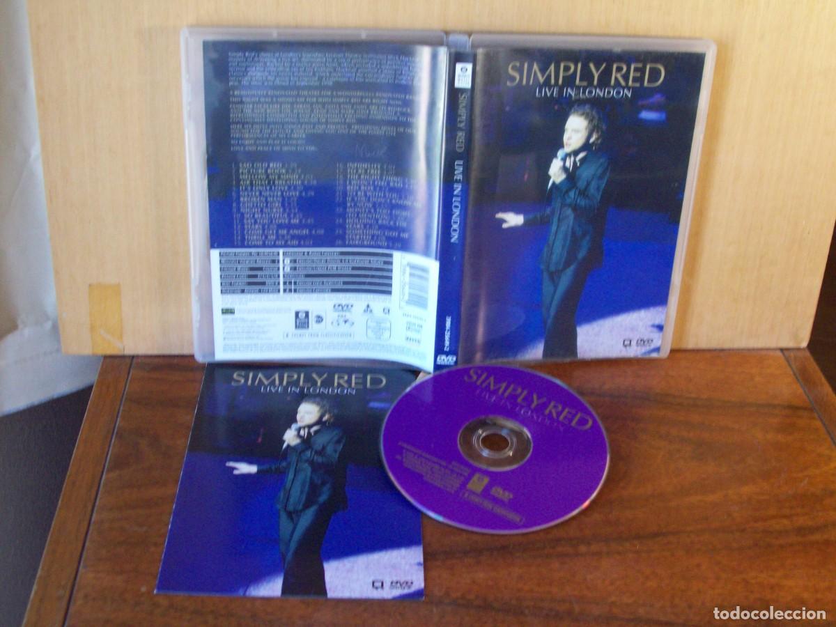 V&iacute;deos y DVD musicales: SIMPLY RED - LIVE IN LONDON - DVD VIDEO MUSICAL