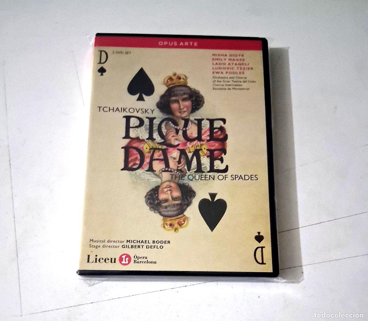 V&iacute;deos y DVD musicales: MICHAEL BODER &rdquo;TCHAIKOVSKY PIQUE DAME THE QUEEN OF SPADES&rdquo; 2DVD COMO NUEVO DVD