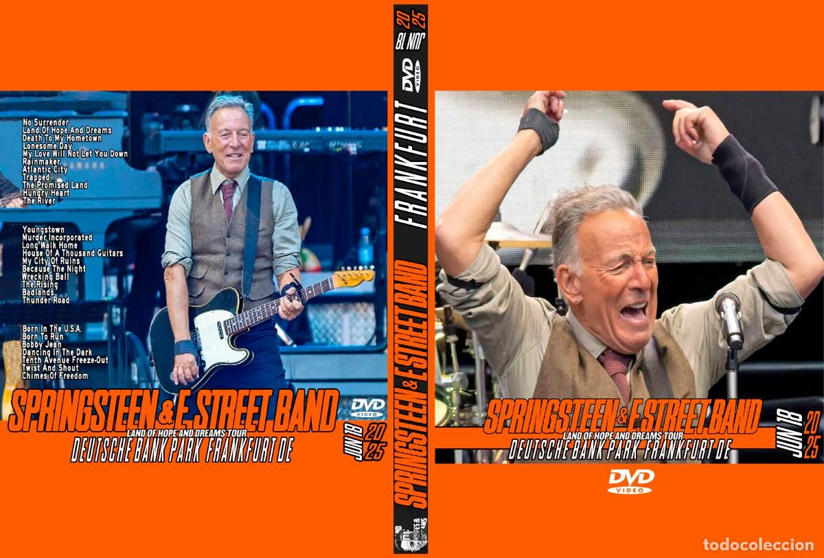 Vid&eacute;os y DVD Musicaux: BRUCE SPRINGSTEEN. LAND ON HOPE AND DREAMS ON FRANKFURT 2025. DVD.