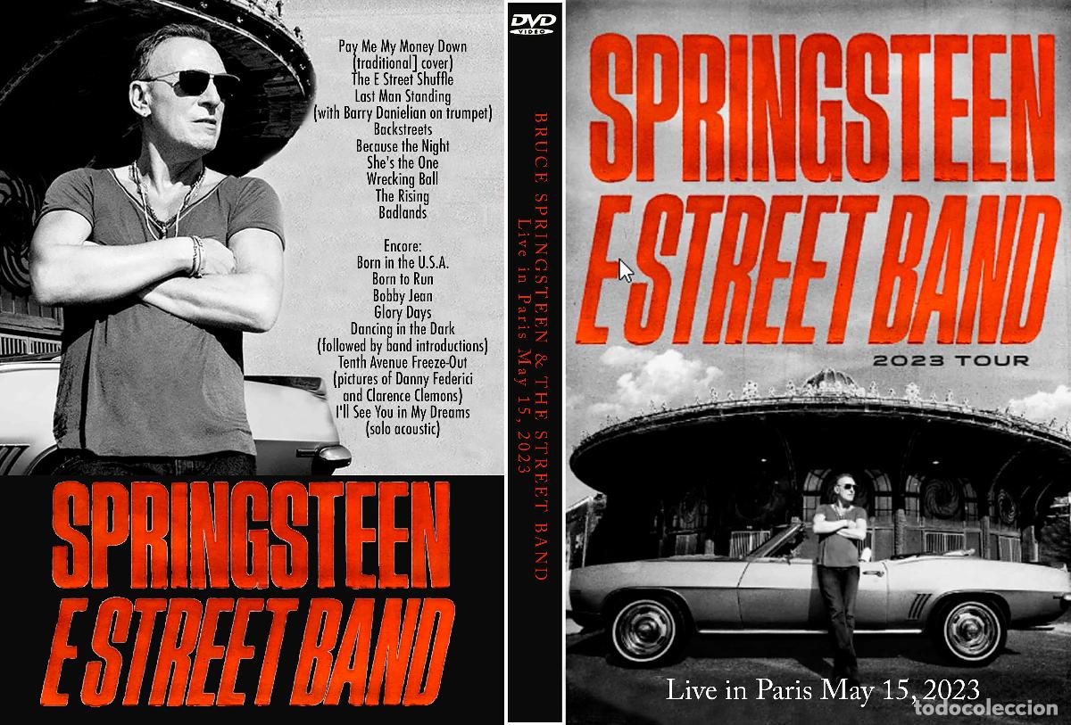 V&iacute;deos e DVD Musicais: BRUCE SPRINGSTEEN. LA DEFENSE DE PARIS. TOUR 2023. DVD.
