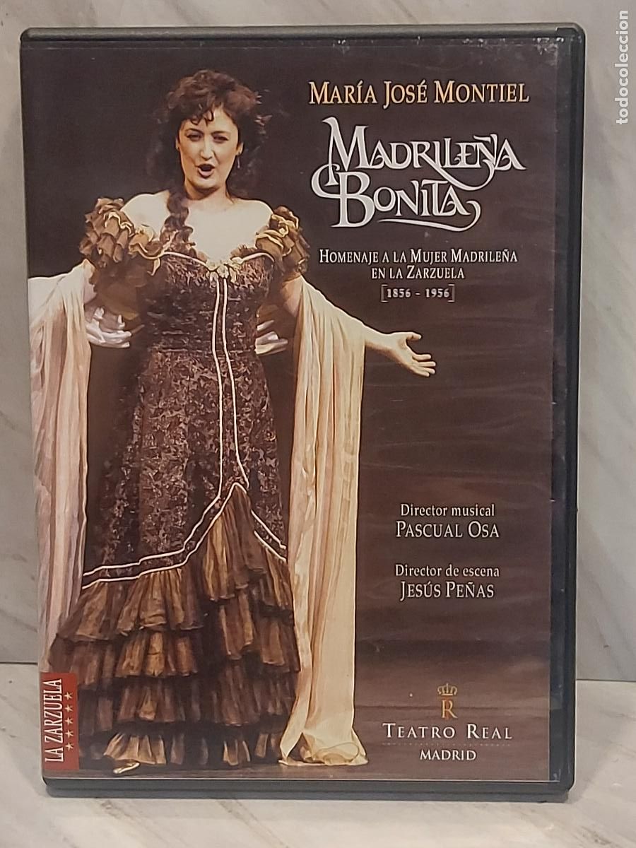 V&iacute;deos y DVD musicales: MAR&Iacute;A JOS&Eacute; MONTIEL | MADRILE&Ntilde;A BONITA | DVD TEATRO REAL | ZARZUELA &middot; 17 TEMAS + EXTRAS | LUJO