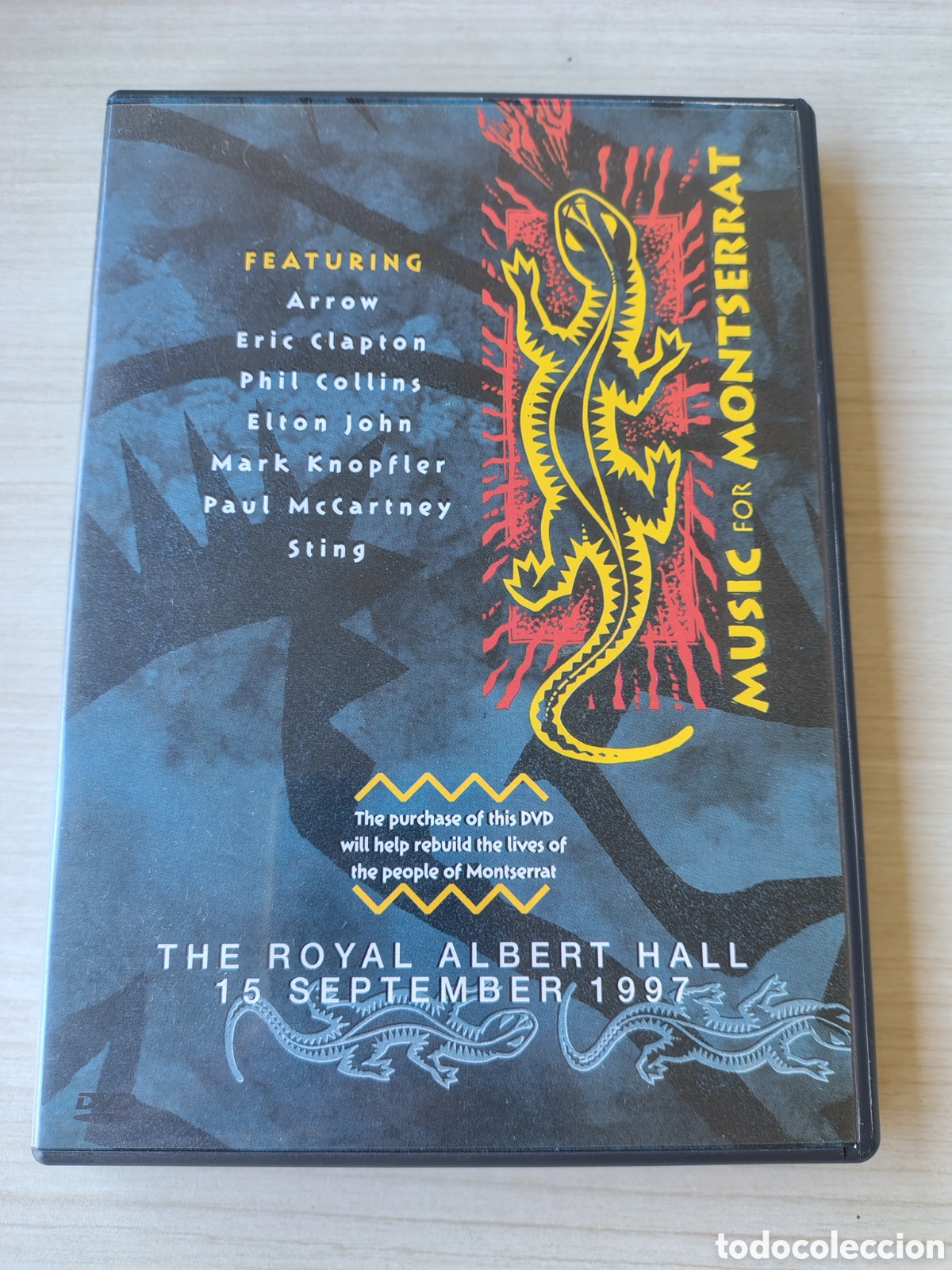 V&iacute;deos y DVD musicales: MUSIC FOR MONTSERRAT 1997 ( EAGLE 1998 ) STING ERIC CLAPTON PAUL McCARTNEY ELTON JOHN MARK KNOPFLER
