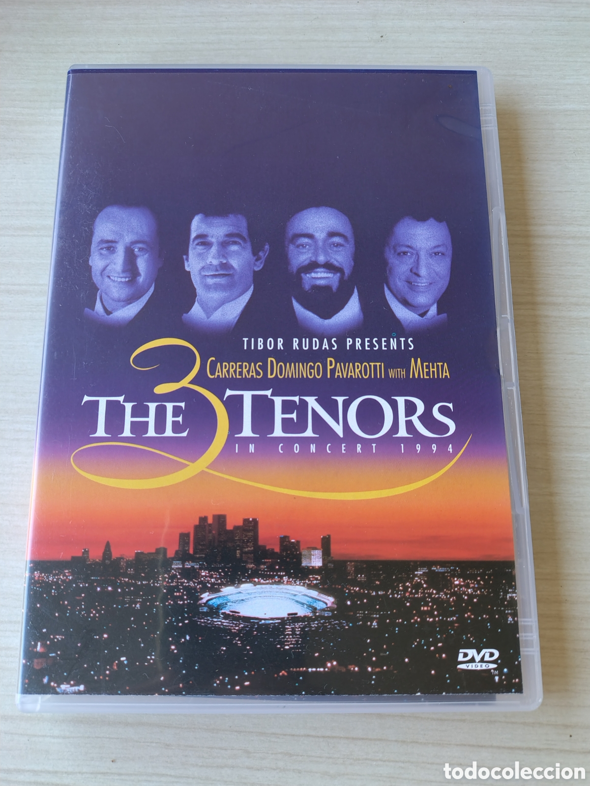 V&iacute;deos y DVD musicales: THE 3 TENORS In Concert 1994 ( WARNER ) CARRERAS DOMINGO PAVAROTTI MEHTA