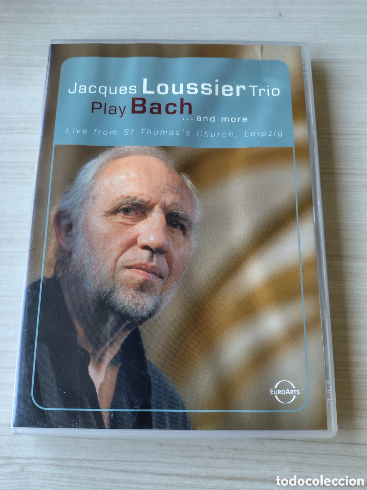 V&iacute;deos y DVD musicales: JACQUES LOUSSIER TRIO Play BACH ( 2004 EUROARTS ) LIBRETO