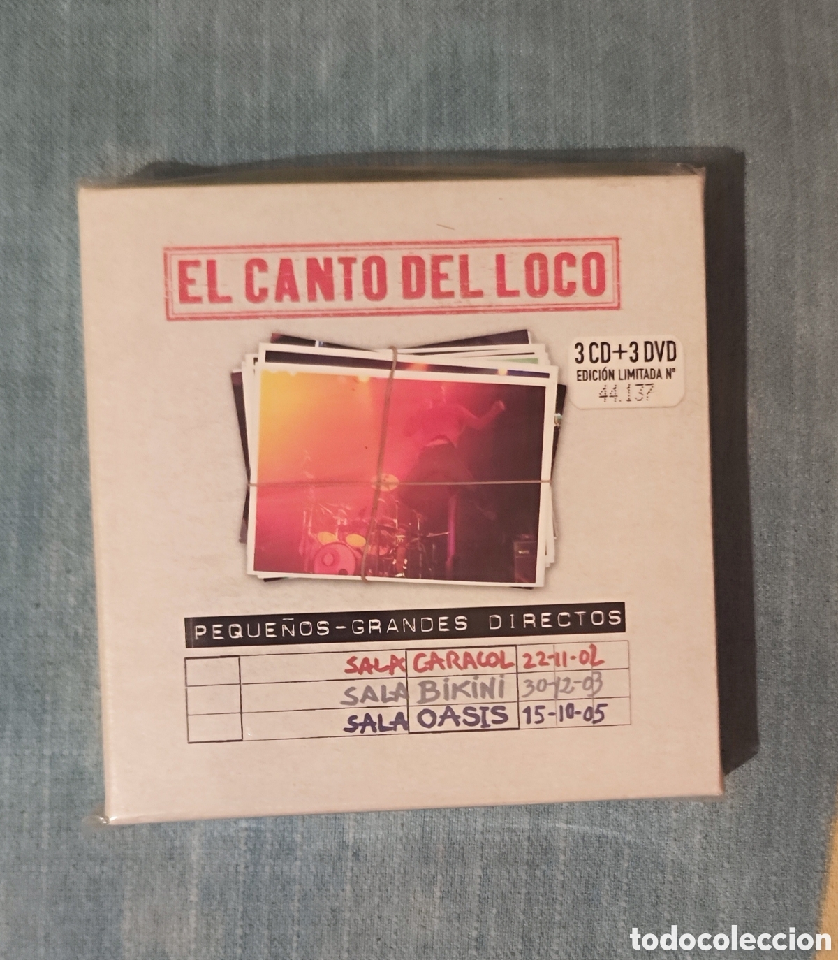 V&iacute;deos y DVD musicales: El Canto Del Loco Peque&ntilde;os Grandes Directos 3CD+3DVD