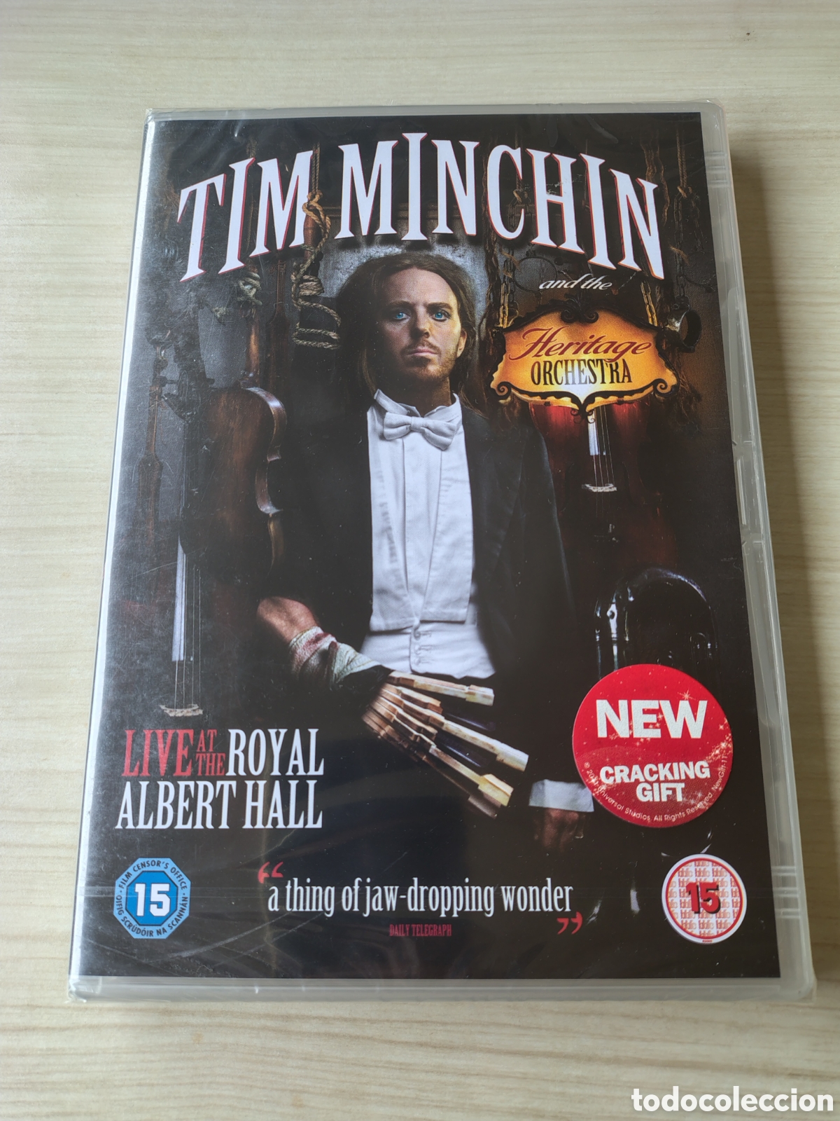 V&iacute;deos y DVD musicales: TIM MINCHIN AND THE HERIRAGE ORCHESTRA Live at Royal Albert Hall (2011 UNIVERSAL ) PRECINTADO NUEVO
