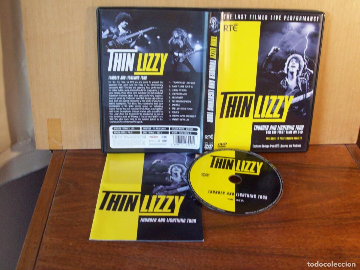V&iacute;deos y DVD musicales: THIN LIZZY - THUNDER AND LIGHTNING TOUR FOR THE FIRST TIME ON DVD VIDEO MUSICAL