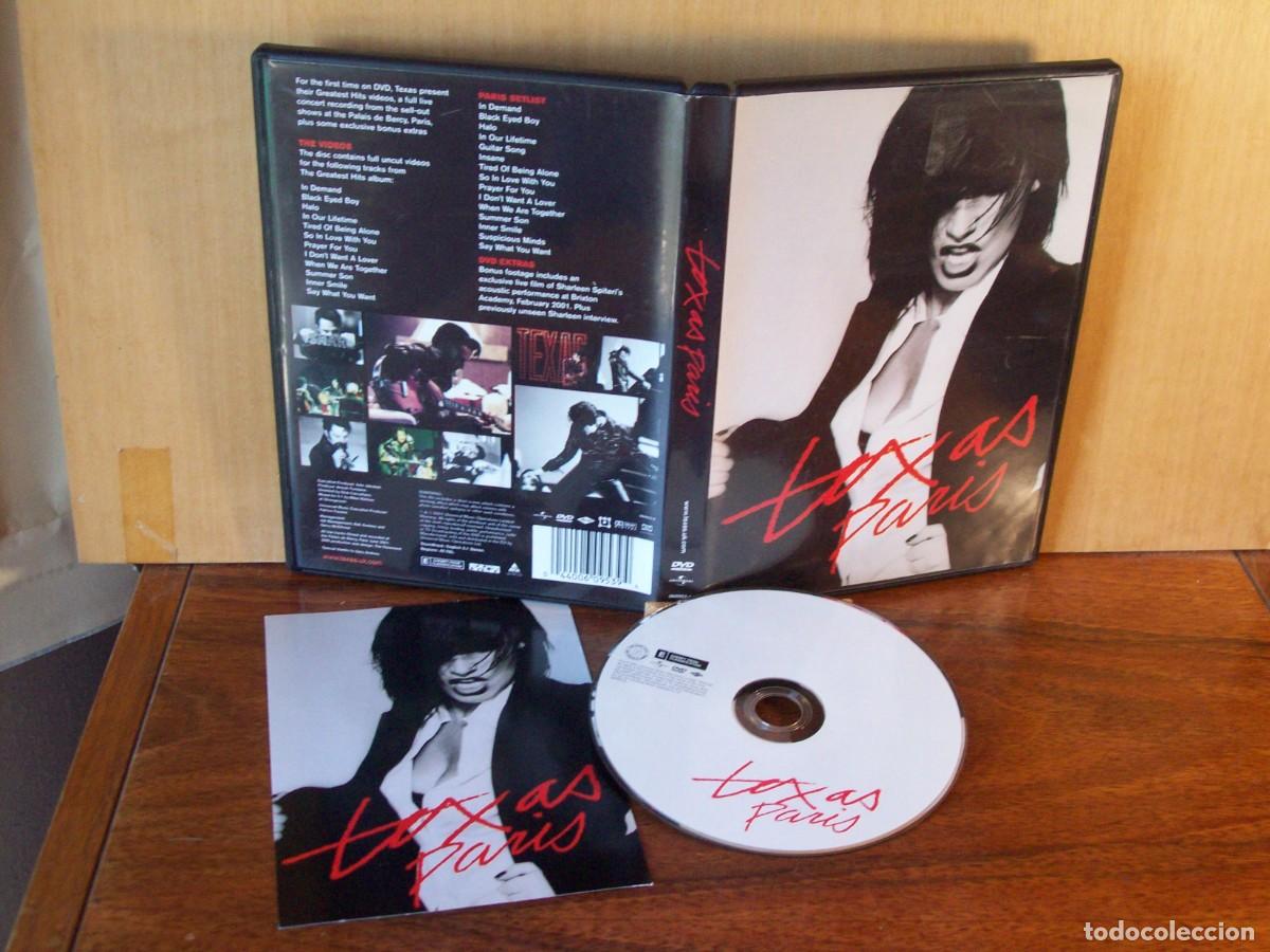 V&iacute;deos y DVD musicales: TEXAS - PARIS - THE VIDEOS + PARIS STLIS - DVD CON EXTRAS