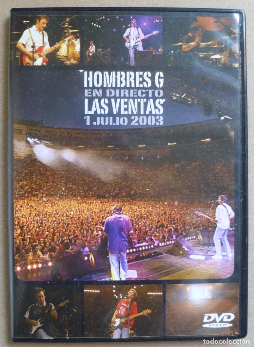 V&iacute;deos y DVD musicales: DVD Hombres G En directo Las Ventas 1 Julio 2003