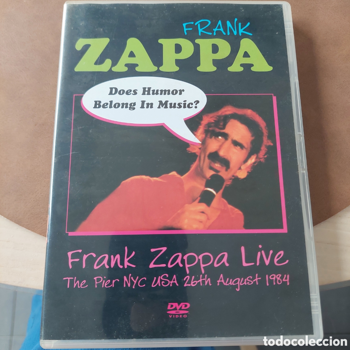 V&iacute;deos y DVD musicales: DVD Frank Zapa. Humor