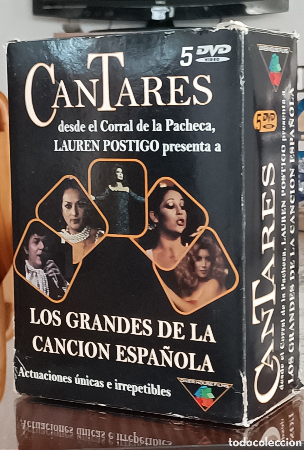 V&iacute;deos y DVD musicales: LOTE DE 5 DVD &rdquo;CANTARES&rdquo;
