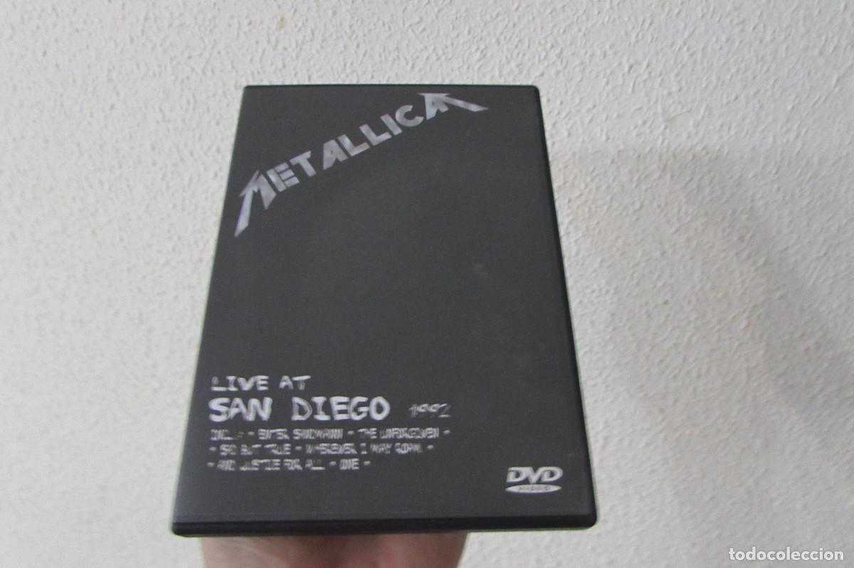V&iacute;deos y DVD musicales: Metallica &ndash; Live At San Diego 1992 - DVD ENTER SANDMAN..THE UNFORGIVEN..ONE..SAD BUT TRUE..