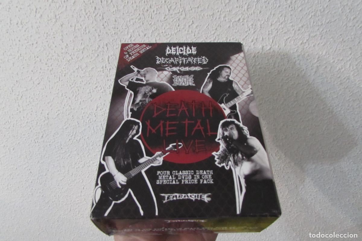 V&iacute;deos y DVD musicales: Napalm Death/Deicide/Carcass/Decapitated - Death Metal Live CAJA CON 4 DVDS DESCATALOGADO
