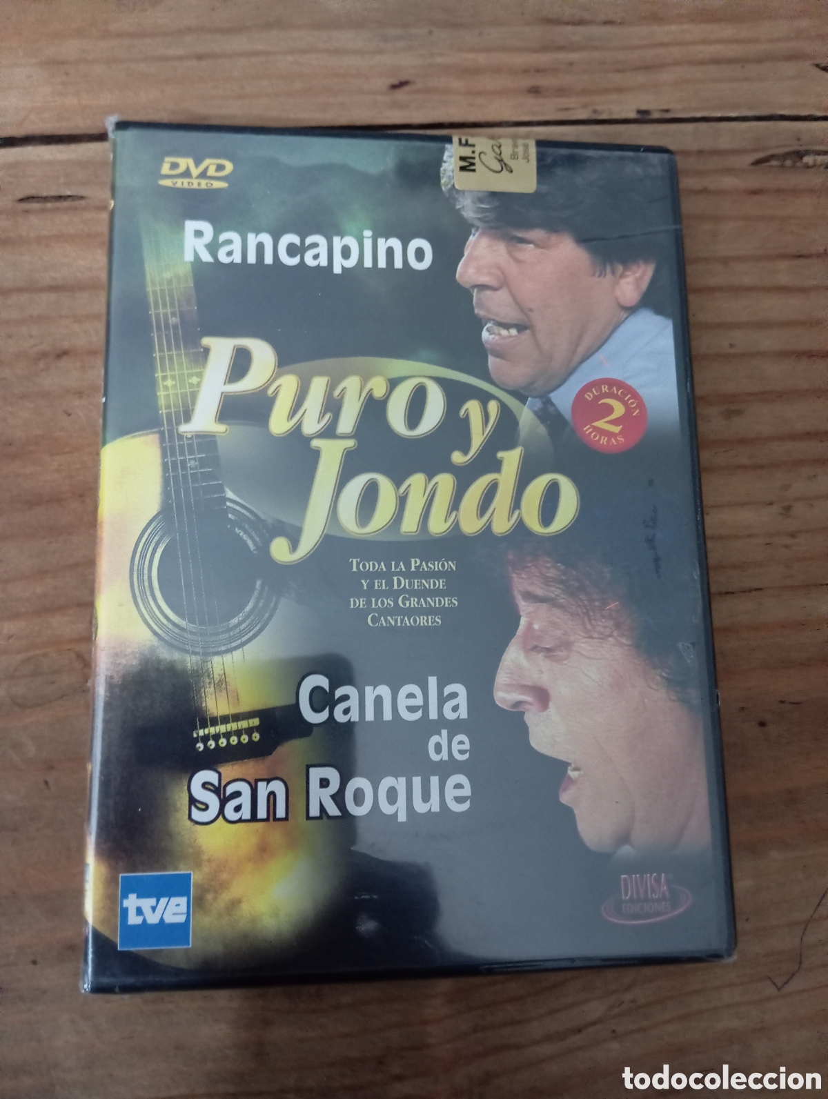 V&iacute;deos y DVD musicales: RANCAPINO , CANELA DE SAN ROQUE - PURO Y JONDO , 2002 / DVD FLAMENCO NUEVO Y PRECINTADO.