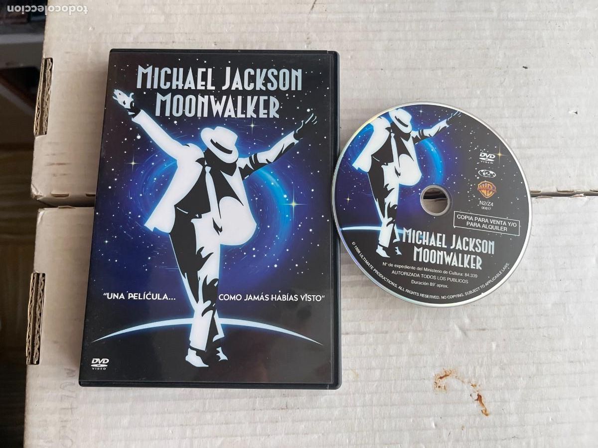 V&iacute;deos y DVD musicales: MICHAEL JACKSON MOONWALKER - DVD MUSICAL KREATEN