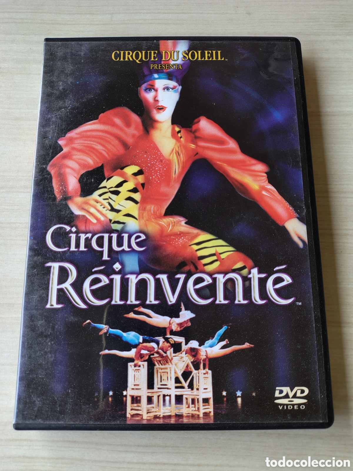 V&iacute;deos y DVD musicales: CIRQUE DU SOLEIL Cirque R&eacute;invent&eacute; ( 1989 COLUMBIA 2004 ) 56 MINUTOS