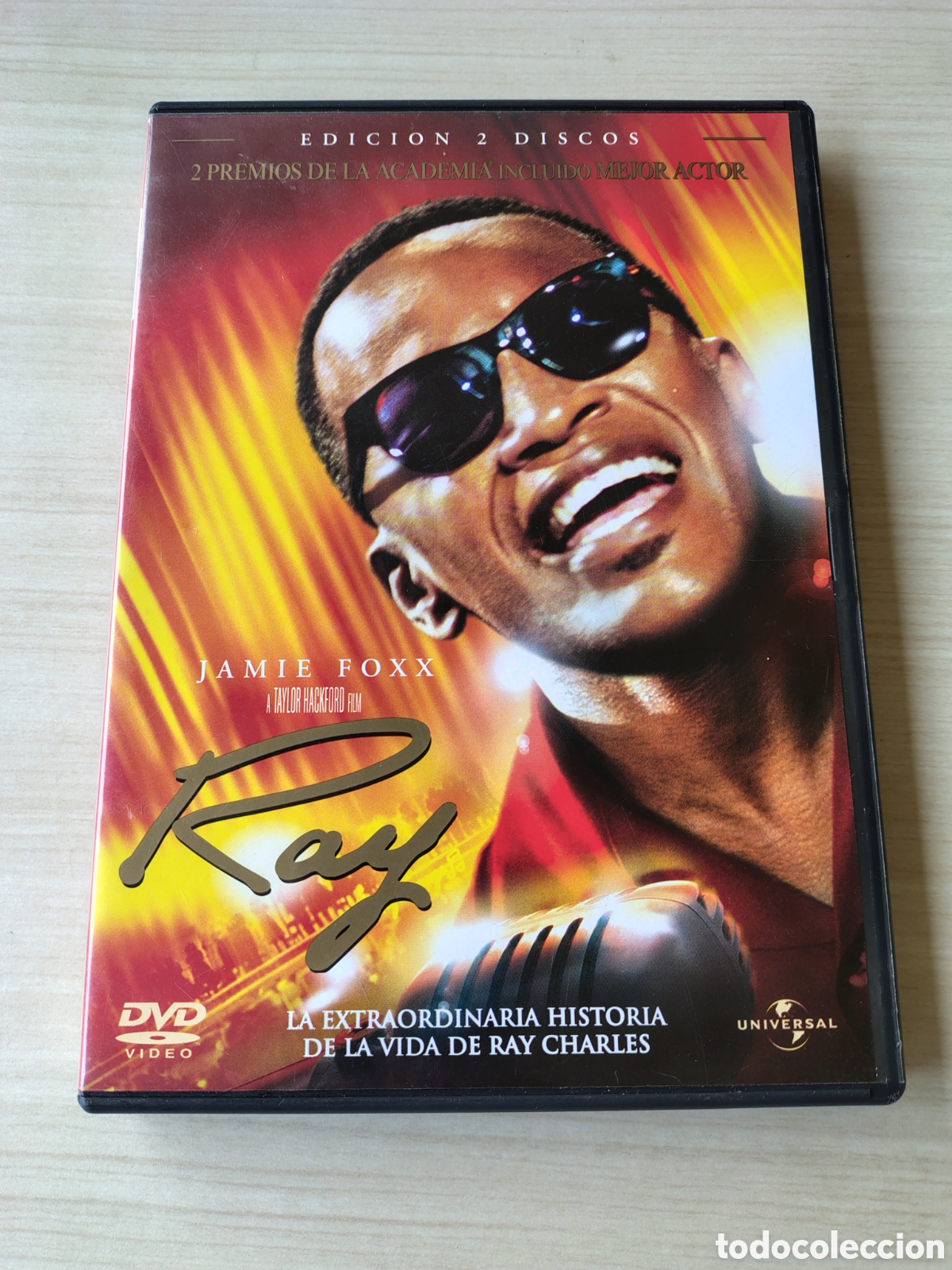 V&iacute;deos y DVD musicales: RAY 2DVD ( 2004 UNIVERSAL ) RAY CHARLES JAMIE FOXX 157 MINUTOS