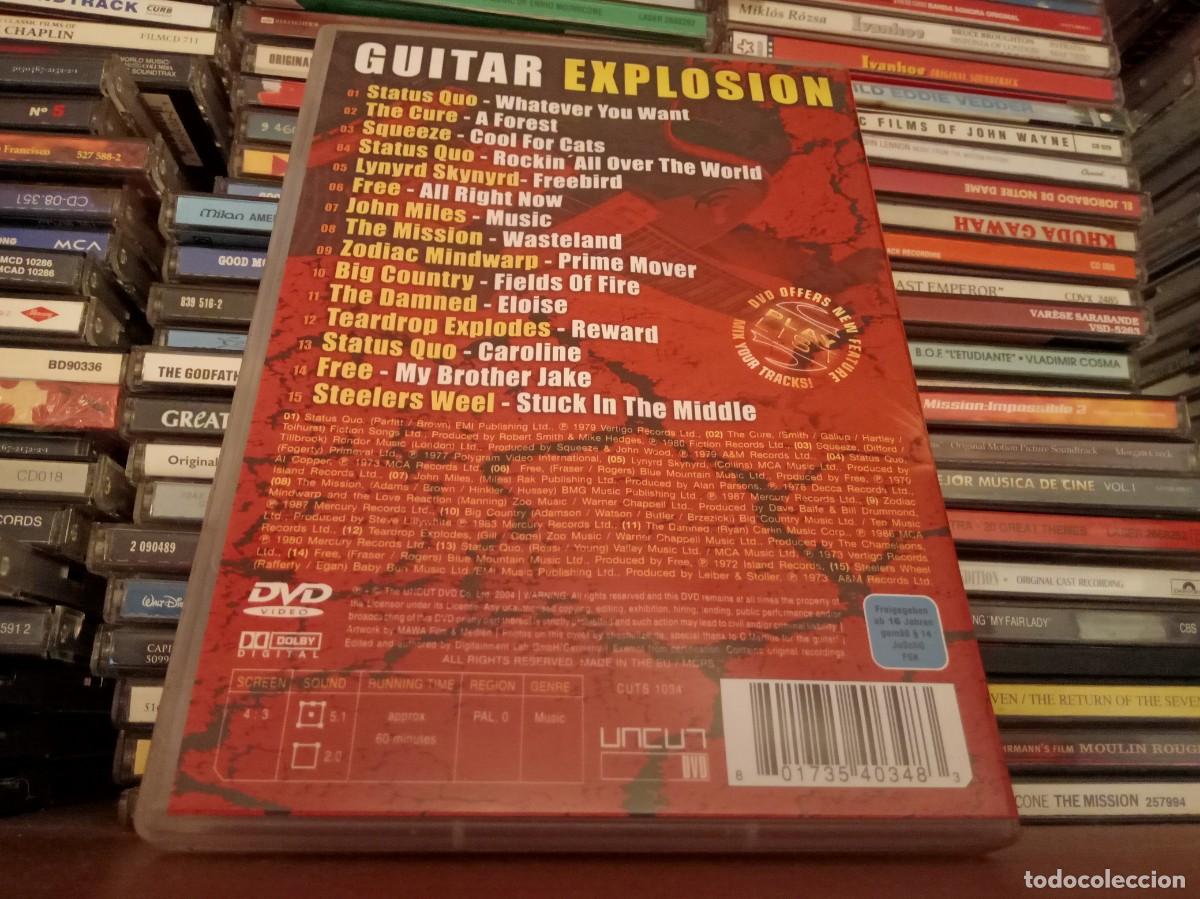 V&iacute;deos y DVD musicales: Various - Guitar Explosion (DVD) - Foto 2