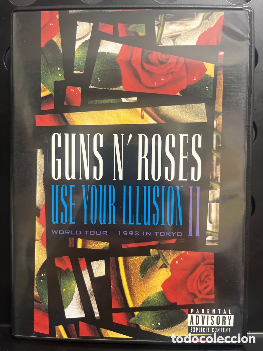 V&iacute;deos y DVD musicales: GUNS N&rsquo; ROSES : USE YOUR ILLUSION II WORLD TOUR 1992 IN TOKYO DVD 90&rsquo;
