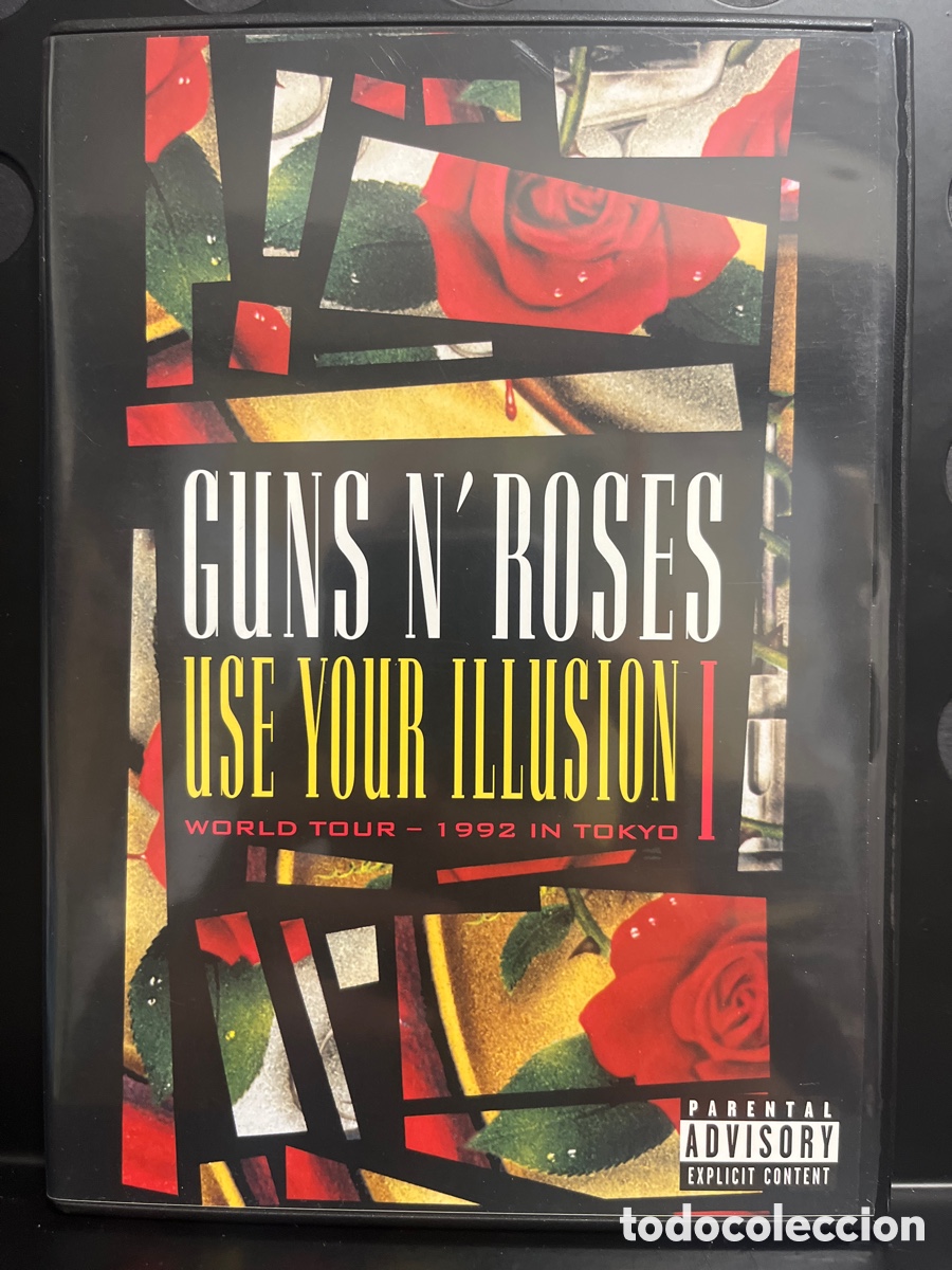 V&iacute;deos y DVD musicales: GUNS N&rsquo; ROSES : USE YOUR ILLUSION I WORLD TOUR 1992 IN TOKYO DVD 90&rsquo;