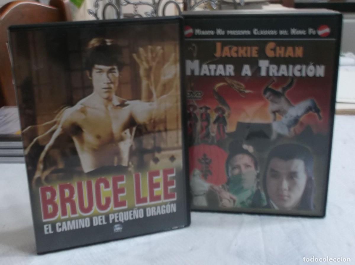 V&iacute;deos y DVD musicales: dvd de Jacki chan 3 unidades + 1 dvd de Bruce Lee
