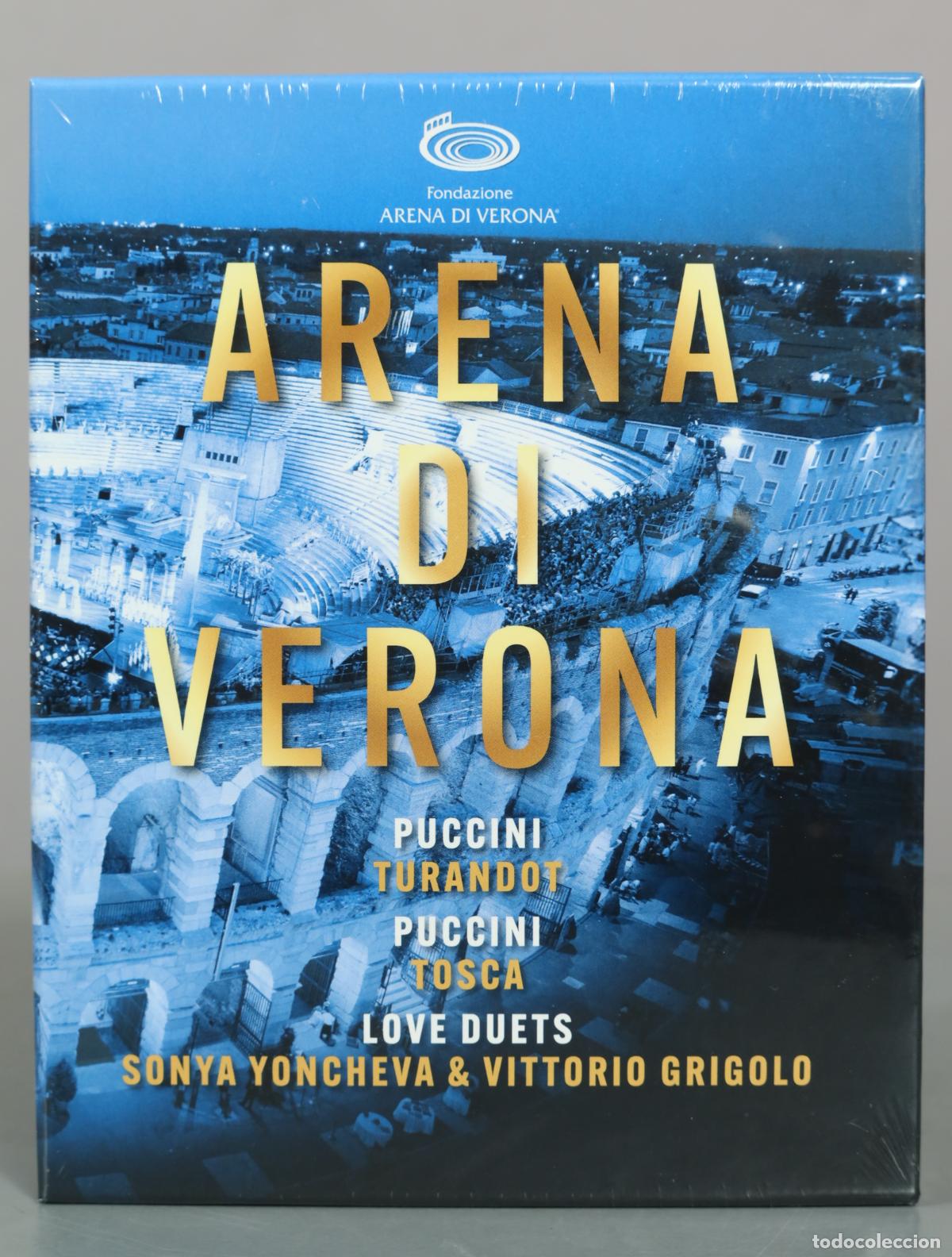 V&iacute;deos y DVD musicales: BLU-RAY. Arena di Verona - Puccini, Turandot, Tosca, Love Duets - Sonya Yoncheva, . PRECINTADO