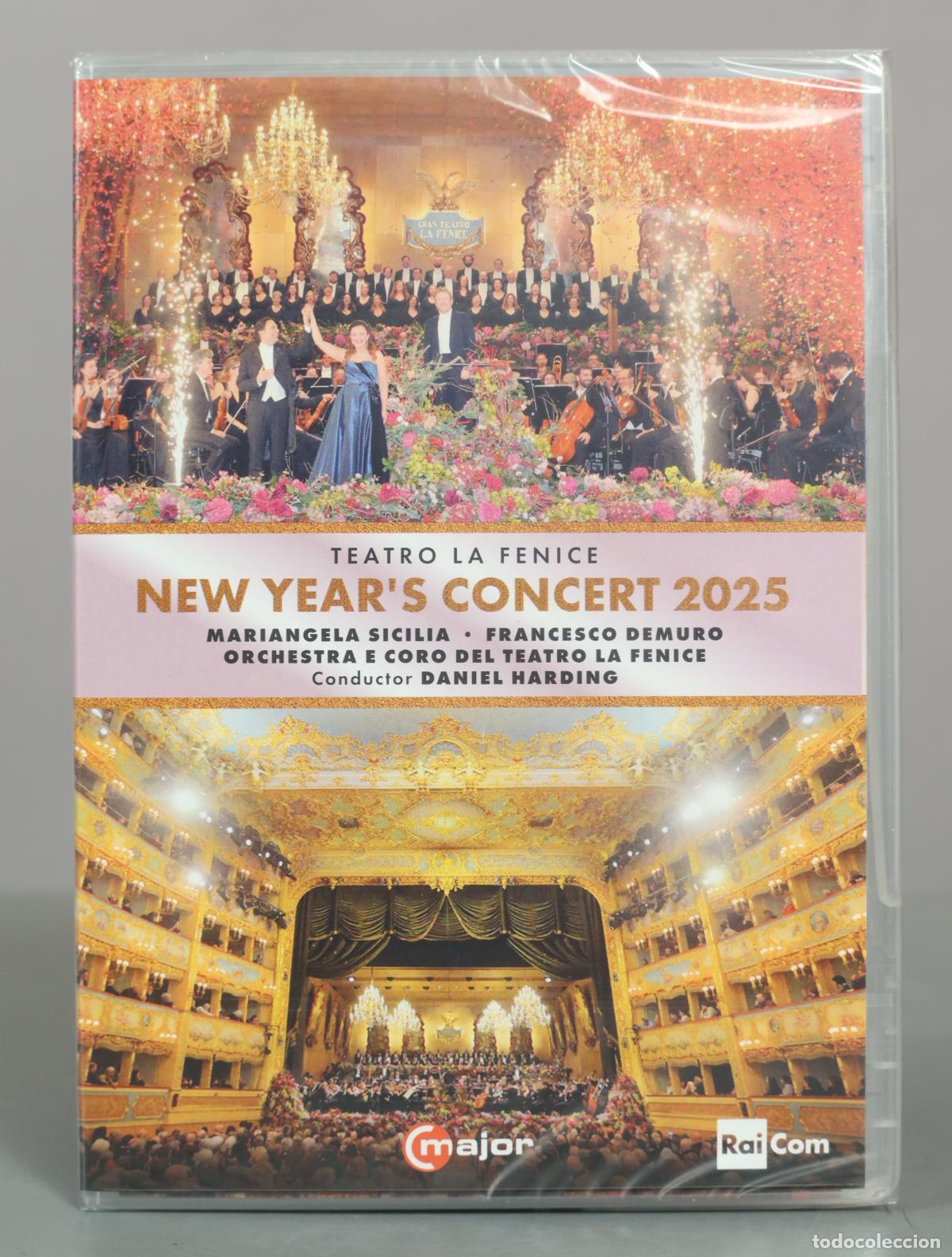 V&iacute;deos y DVD musicales: DVD. New Year's Concert, Teatro La Fenice - Daniel Harding, Mariangela Sicilia, . PRECINTADO