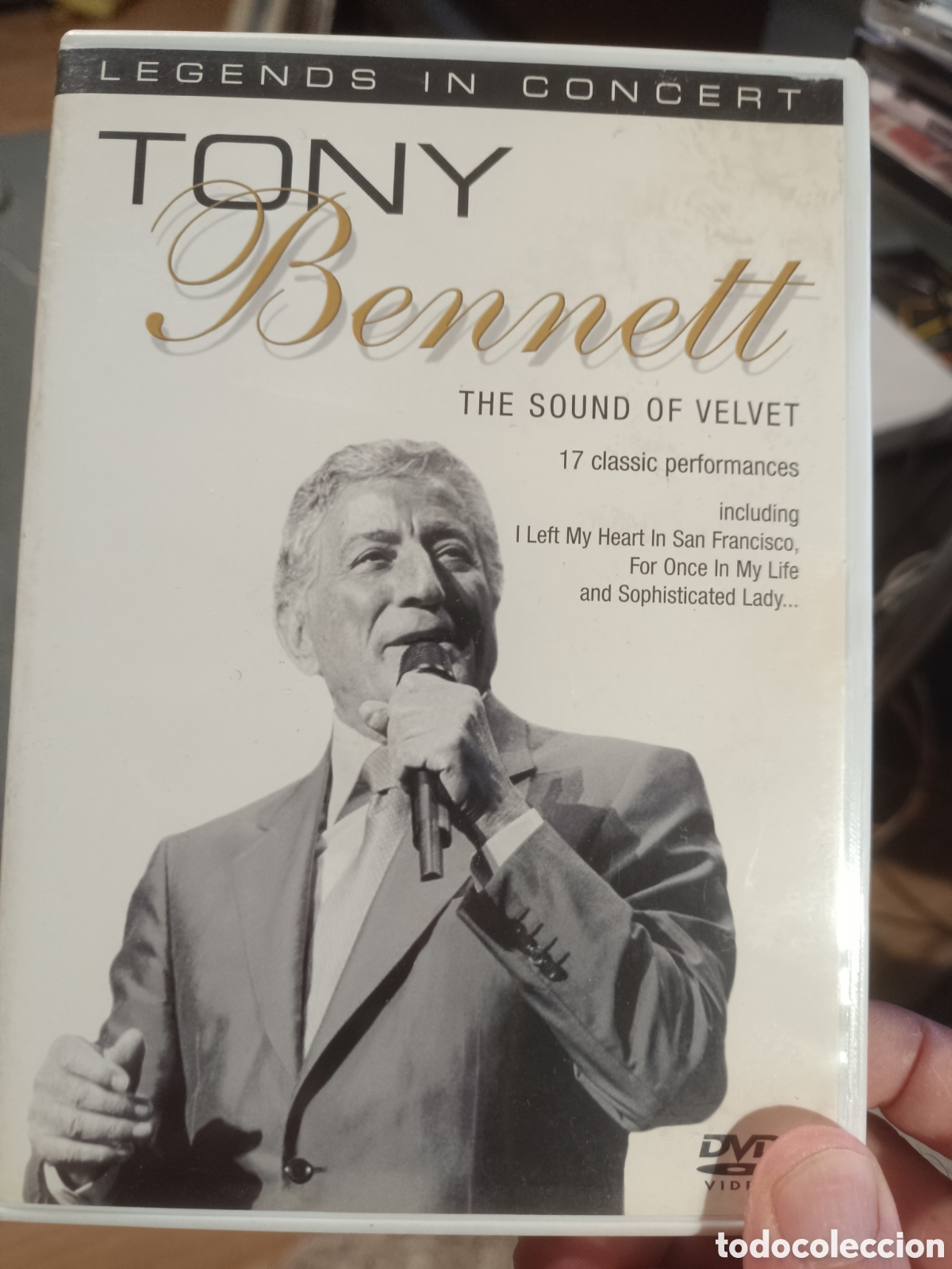 V&iacute;deos y DVD musicales: Tony Bennett &ndash; Legends In Concert (Live In Concert)