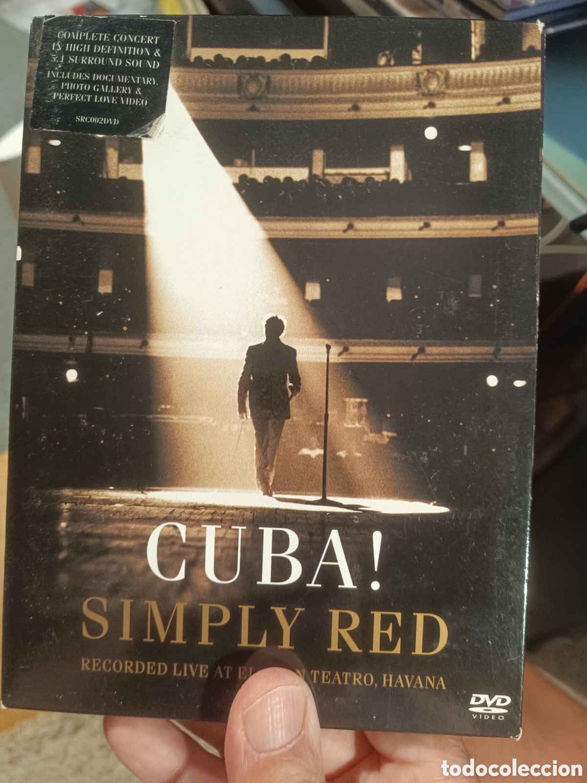 V&iacute;deos y DVD musicales: Simply Red &ndash; Cuba! (Recorded Live At El Gran Teatro, Havana)
