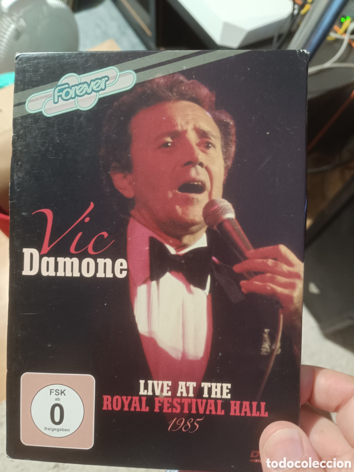 V&iacute;deos y DVD musicales: Vic Damone - Live at the Royal Albert Hall 1985