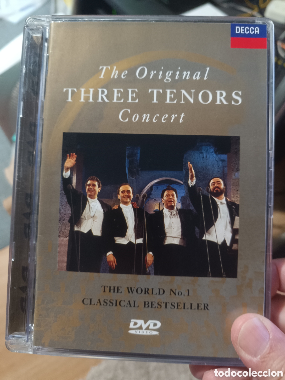 V&iacute;deos y DVD musicales: Carreras, Domingo, Pavarotti, Mehta &lrm;&ndash; The Original Three Tenors Concert