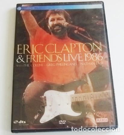 V&iacute;deos y DVD musicales: ERIC CLAPTON & FRIENDS CONCIERTO - PHIL COLLINS etc 1986 DVD PRECINTADO M&Uacute;SICA ROCK LAYLA RUN AMIGOS