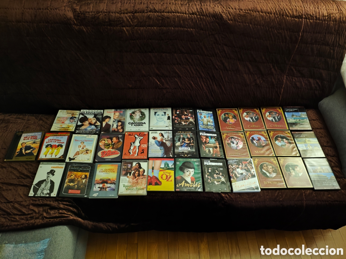 V&iacute;deos y DVD musicales: 34 DVDs variados. Algunos sin usar. Todos pr&aacute;cticamente nuevos.