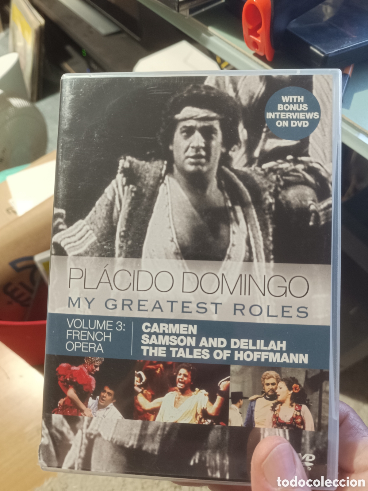 V&iacute;deos y DVD musicales: Placido Domingo - My Grestest Roles (4 DVDs)
