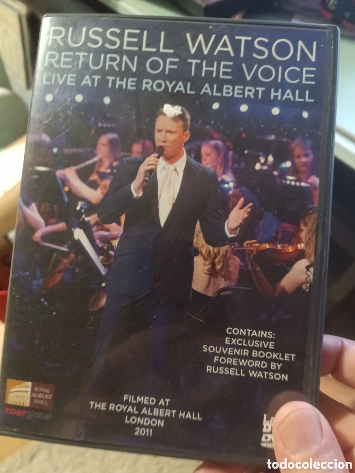 V&iacute;deos y DVD musicales: Russell Watson &ndash; Return Of The Voice: Live At The Albert Hall